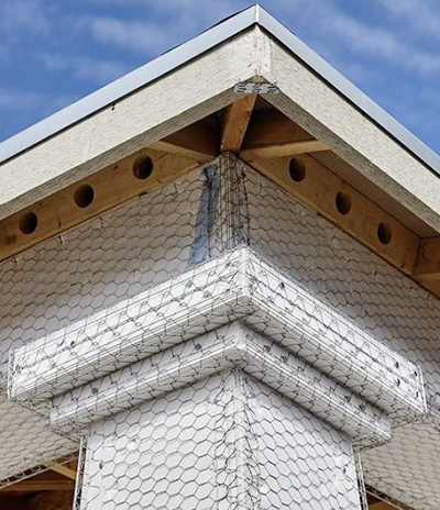 furring open framing concrete